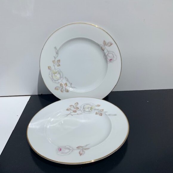 5067 Johann Haviland Sweetheart Rose SALAD /BB Bavaria Germany 2ea - Picture 5 of 7